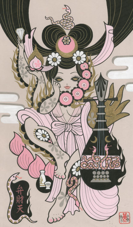 supersonicart: Junko Mizuno’s “Takarabune” at Gallery Nucleus. Currently on v