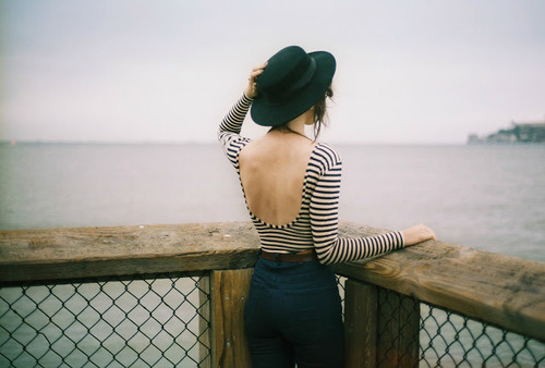 tangtopmonkey:  girl on We Heart It. 