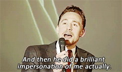 Have you ever done an impersonation of someone to them? (x)