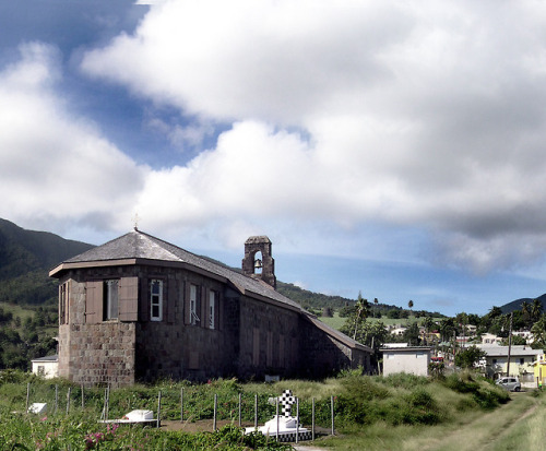 St. Mary&rsquo;s church, Cayon, St. Kitts.