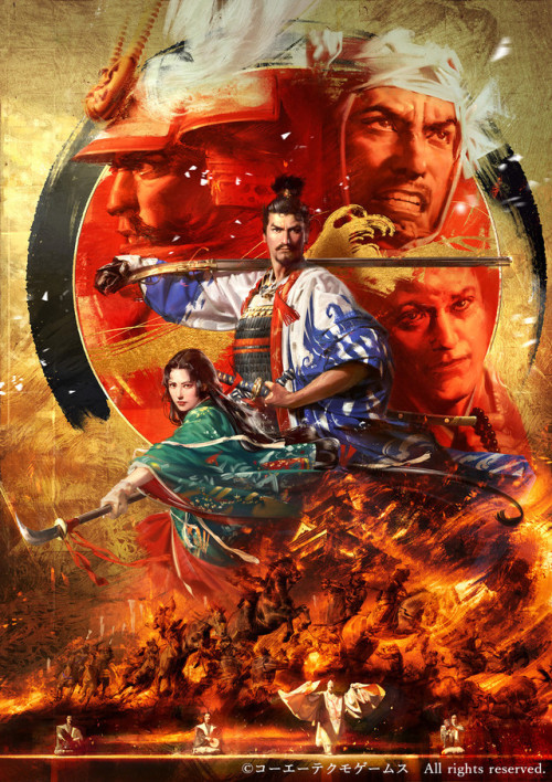 NOBUNAGA AMBITION  Keiji Hida www.artstation.com/artwork/bvlyd