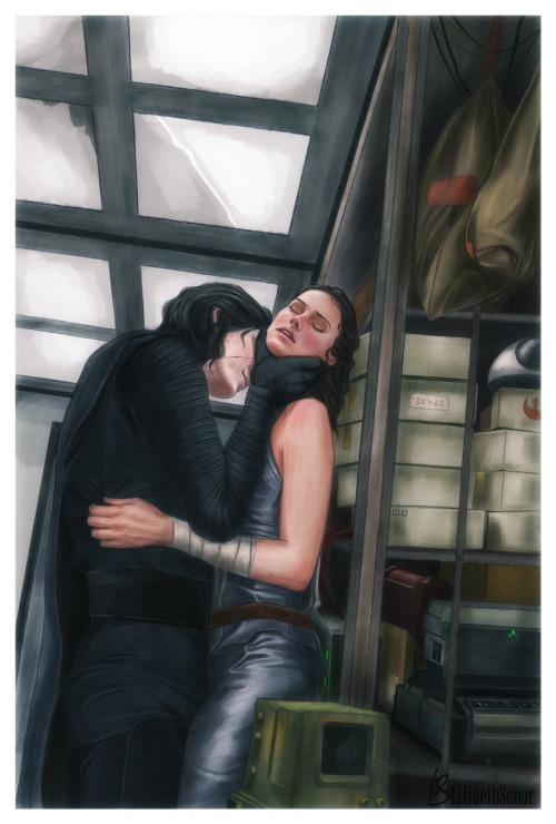 lilibethdrawsreylo: The Storage Room This is a scene from a canonverse fic breaker of chains by poc