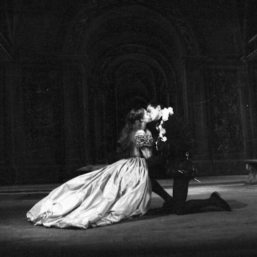 chanelbagsandcigarettedrags - Alain Delon and Romy Schneider....