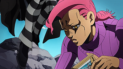 tranxendance: Risotto: *Appears, doing this out of the corner of Doppio’s eye*Doppio: Excuse me what