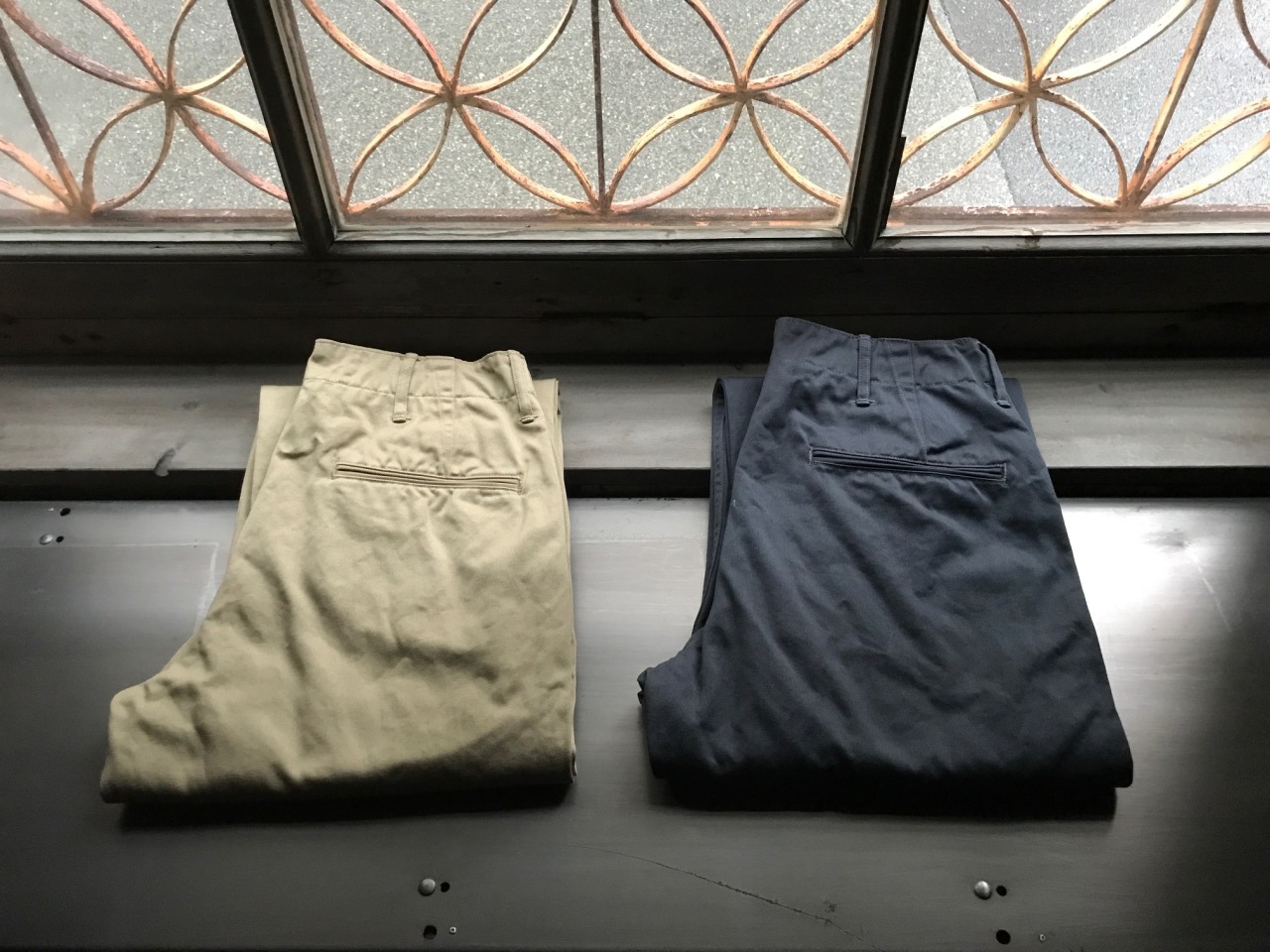 WAREHOUSE & CO. Lot 1082 CHINOES – @warehouse-staff-blog on