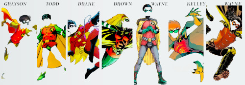 aegontargaryen: terushimasyuuji: Legacies  ⇢ Robin  And Batman needs a Robin. No matter wh