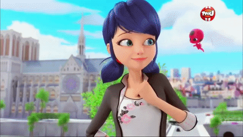 ailmaoo:  Marinette being a clumsy mess gif set 