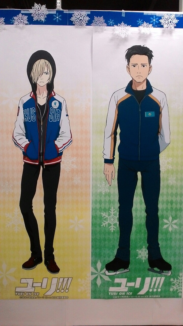 what-isti: Yuri!!! On Ice only shop @ Animate Shibuya.