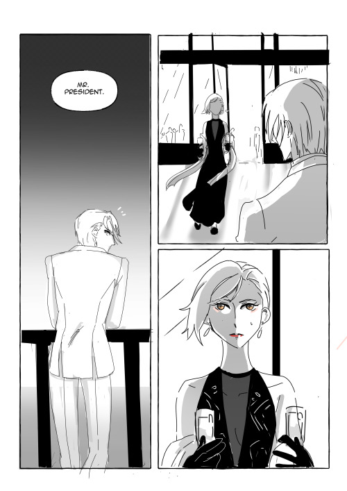 WingmenA Tseng/Rufus/Elena comic Part 1.Part 2