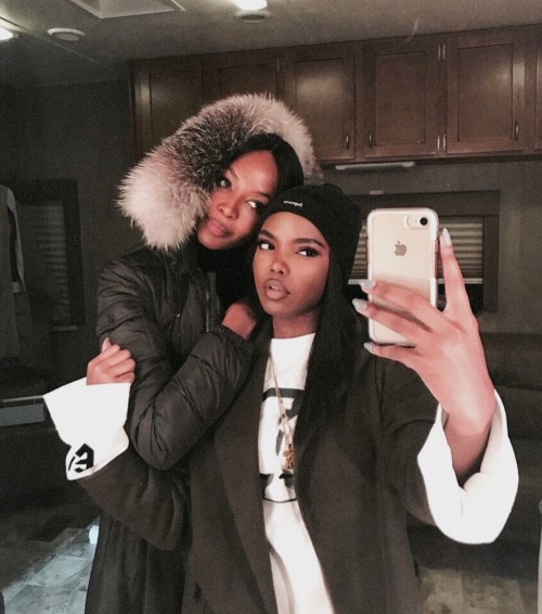 perfect-blackgirls:  Naomi Campbell x Ryan Destiny