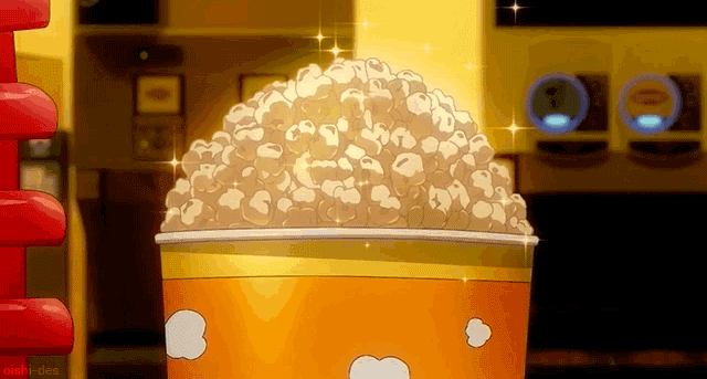 Oishii~desu ‣ Comida de anime — Palomitas de maíz