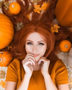 heavenlyredheads:  First day of Autumn, my