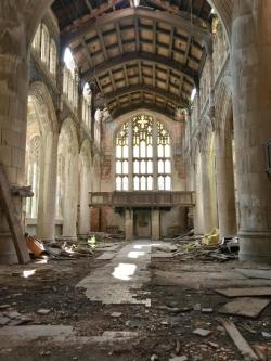 abandonedimages:  Church in Gary, IN.  (Source)