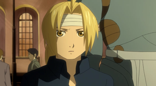 pixelghosties:  sofiakkuma:  the-masked-barona:  So with all the ish that Edward Elric goes through, did anyone else realize that a rock is the thing that leaves a scar FOR 21 EPISODES.  That’s a third of the series. For a third of the series- with
