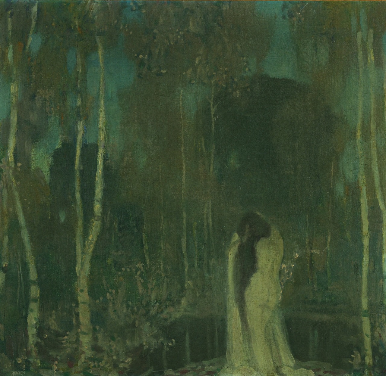 Edward Steichen, Nymph by a Lake