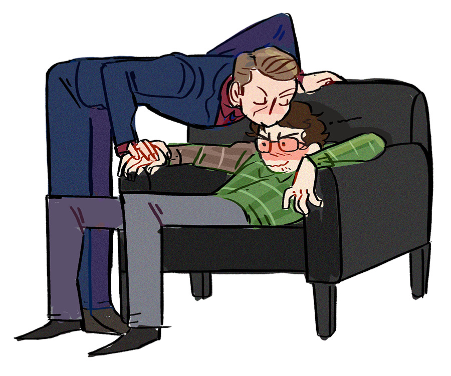 hannibalverve:  cure for grumpy
