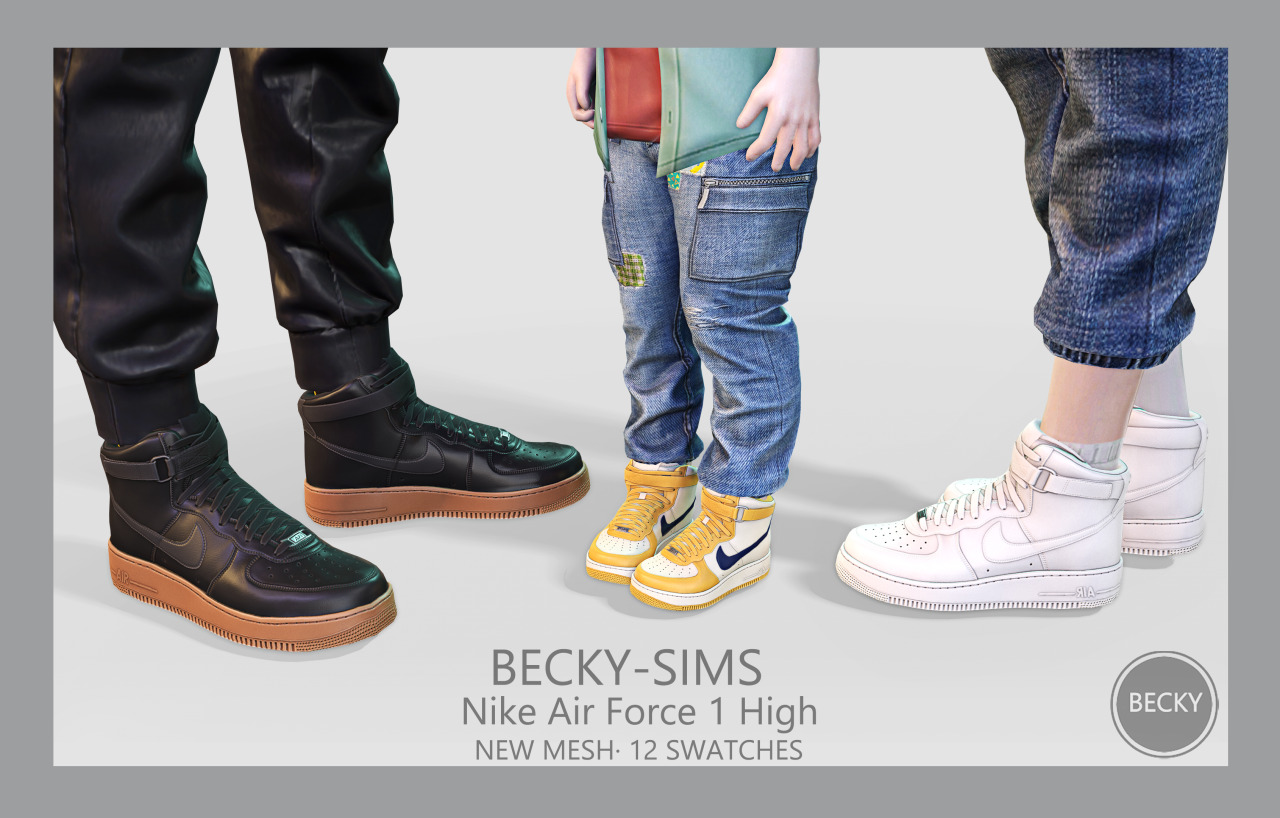 Sierra The Simmer's CC Finds — BECKYSIMS-Nike Air Force 1 High