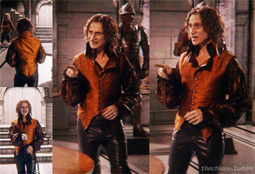 rywen: thechloris:The men of Fairytale Land in Leather - Season 1 -  RumpelstiltskinPart 6 of 6Yes, 