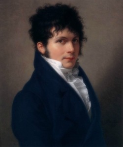 sommartidsvarmod:  Portrait of a Man, by François-Xavier Fabre.(1809).  