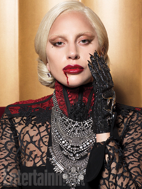 coolbeansgayass:  ladyxgaga:  Lady Gaga as “The Countess” on American Horror Story: Hotel   So vampires