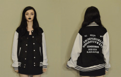 blackaltarapparel:  Black Altar Apparel: Sold Out. Well, that was our biggest batch of Ouija Jacket we have ever printed, and once again they are sold out! Well, almost sold out we have a few XL left in stock, Who’s going to grab the last few before