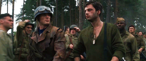 acrownofbloodandroses:In every scene Steve and Bucky share that takes place before Bucky’s death, th