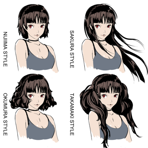 P5 girls with each others’ hairstyles!