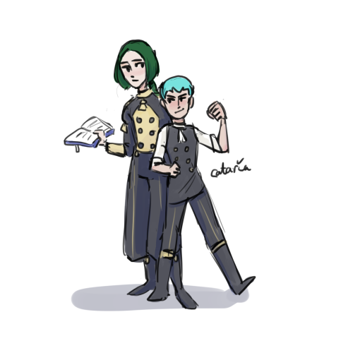 I Think This Was My Last Fe3h Doodle Before I Got Distracted By Artfight 2021. I Really Love These Two