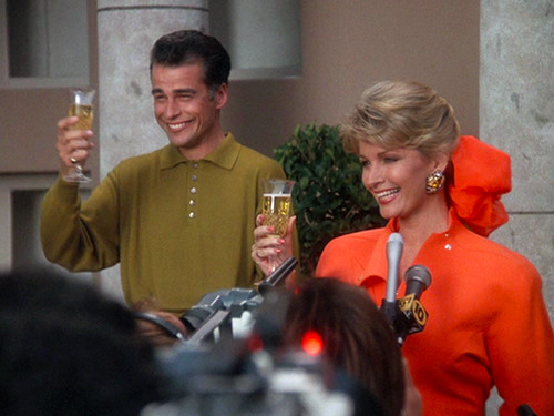 Champagne (Toasting): Columbo Cries Wolf, 1990