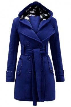 bluetyphooninternet: Fashion Long Jackets  (24% ~ 42% discount off) 1. Hooded Lapel Belt Waist Coat2. Turn Down Collar Double Breasted Trench Coat3. Stand-Up Collar Structured Shoulder Cape4. Fashion Notched Lapel Coat with Bow Tie Belt5.  Notched Lapel