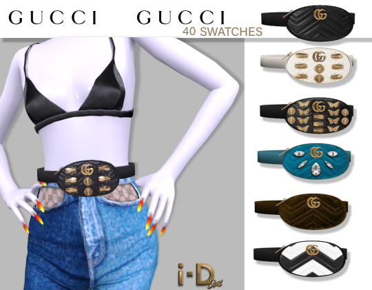 Life in Sims — GUCCI MATALASSÉ BAG