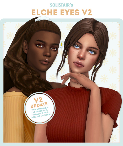 Elche Eyes UPDATED - V2ORIGINAL POST: right here ♥ For some reason tumblr is not letting me show you