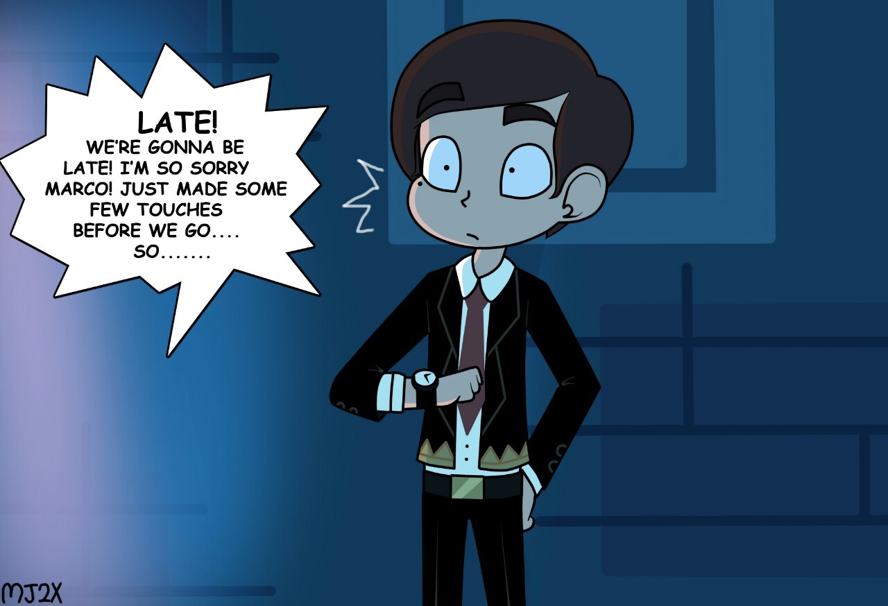 star-marionettej2x:  Starco Week - Day 6 Prom                                  Finally