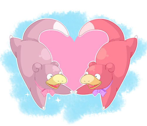 skittledeedoo: Happy Pokémon Day! Slowpoke is my absolute favorite baby. I just love it so much! <