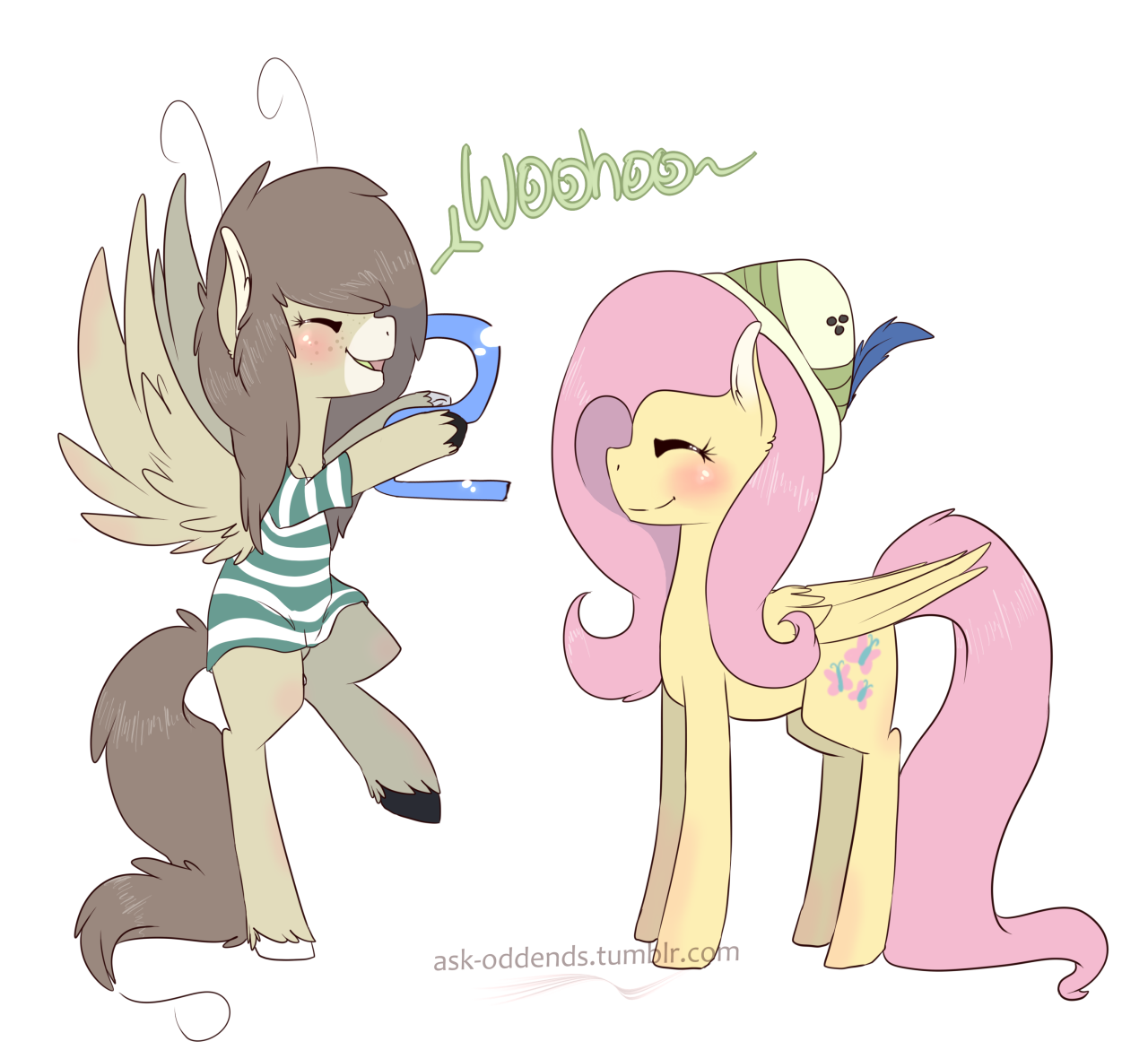 ask-oddends:  Ask # 219 Woohoo~ Mod: I love this blog so I had to draw an reply xD http://flutter-lost.tumblr.com/