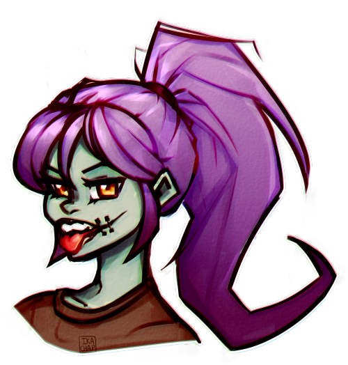 With October approaching, it’s time to get the spook on with cute zombie girls!