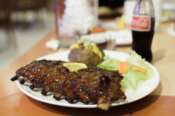 Honey stew baby back ribs