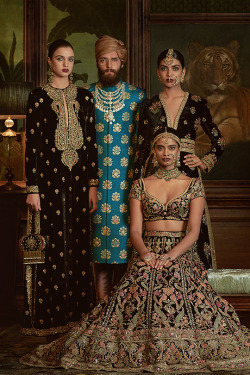 sabyaasachi: FIRDAUS by SabyasachiModels: Archana Akil Kumar, Ilana Davies, Vishakha Bhardwaj, Rasika Navare, Rouhallah Gazi, &amp; Namit Khanna