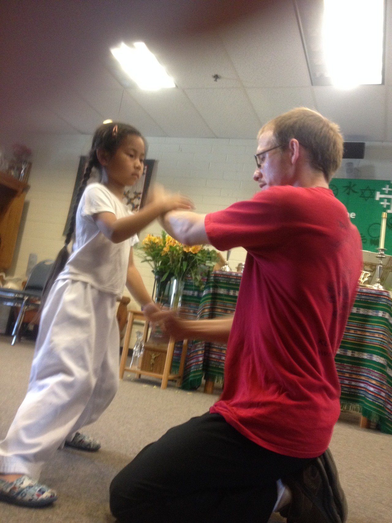 sifumanuel:  They say the younger one starts with gung fu the better they shall be,