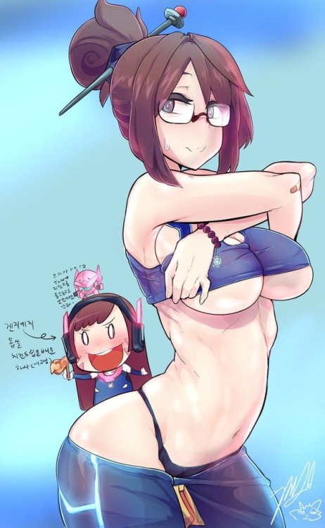 overwatch-girls-nsfw: Here’s Mei set #2 cause I had extra pics