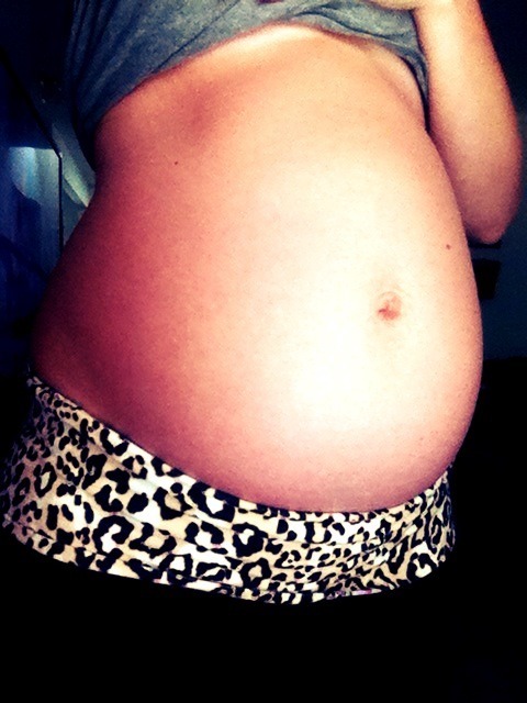 princess-momma:  27 weeks :) more than halfway there! I can’t wait to meet out little boy.