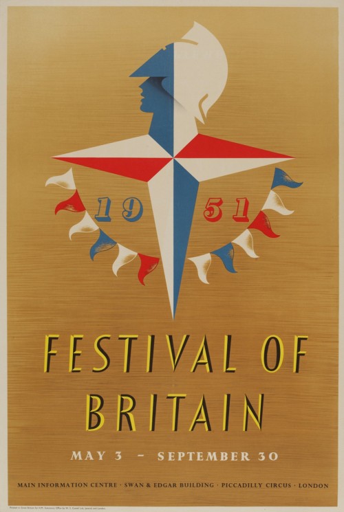 I’ve written an article about iconic British 20th century designer Abram Games, and the exhibi