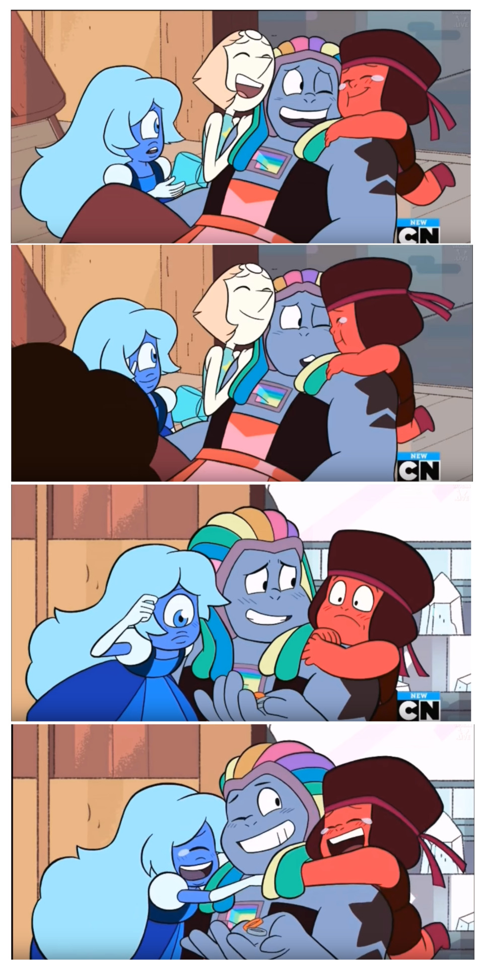 Seriously, turn back now. Here be spoilers.LOOK HOW CUTE!!!In the second pic Ruby