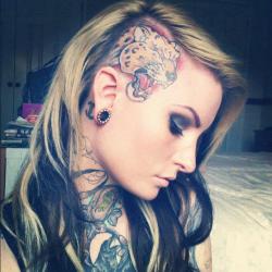 groteleur:  15 of the Craziest Head Tattoos