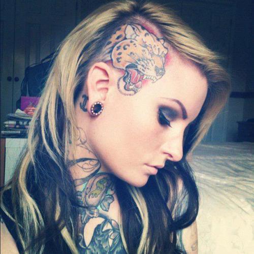 Sex groteleur:  15 of the Craziest Head Tattoos pictures