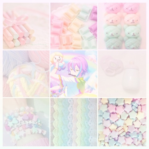 Pastel Rainbow Rui Agere Moodboard !