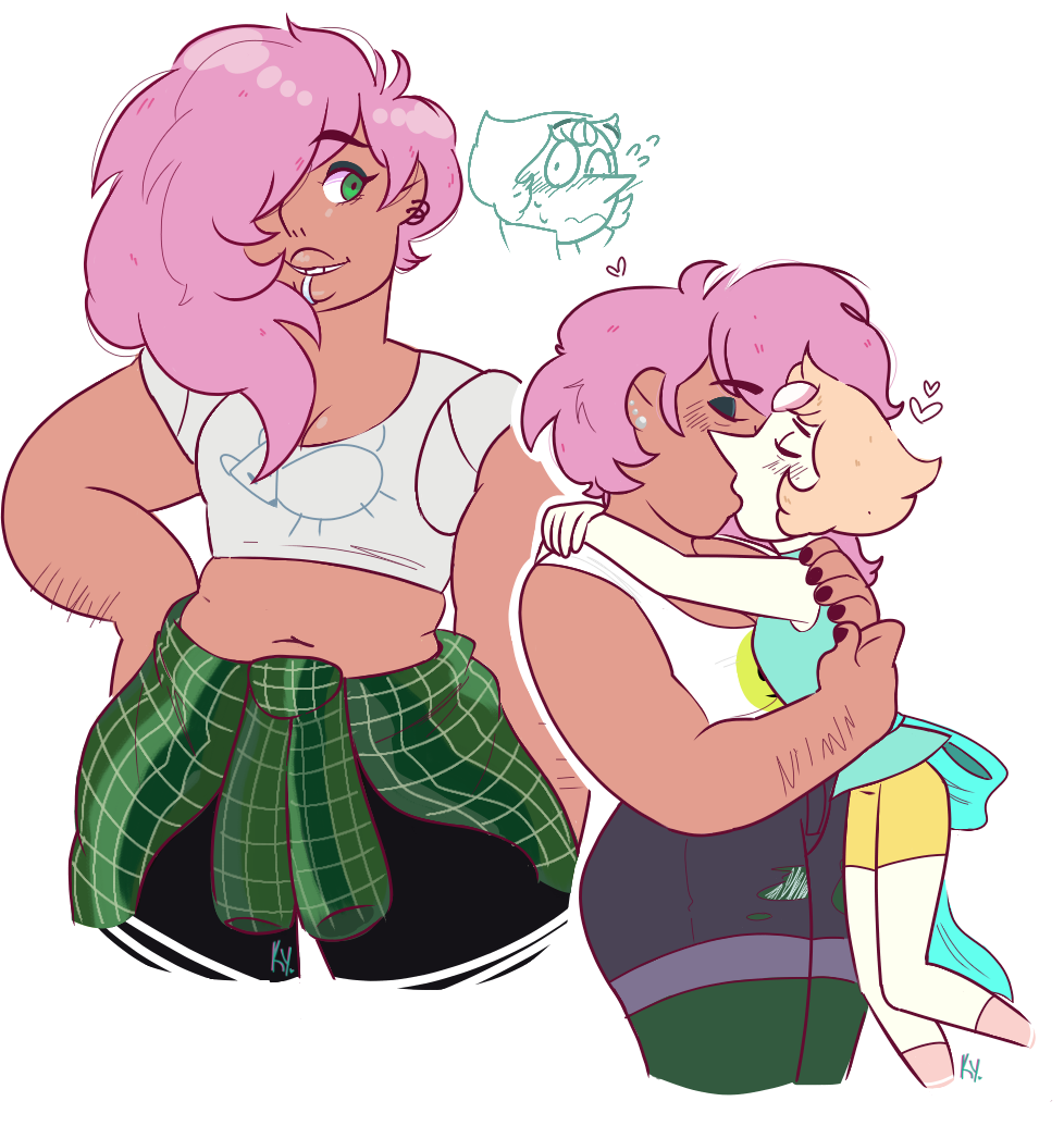 rosesartroom:  repressed nerd x mystery girl 💞 