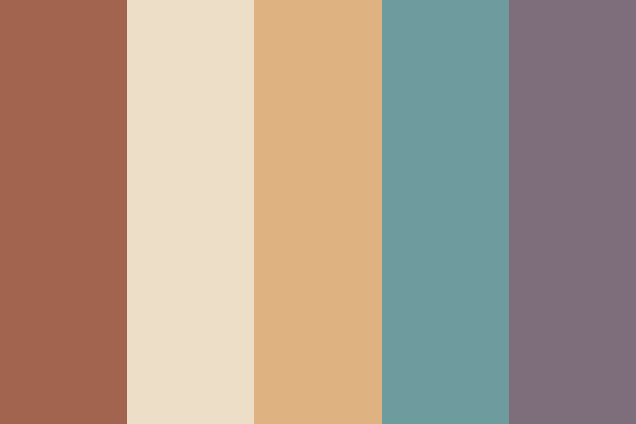 Color Palette #2344  Color palette, Brown color palette, Color