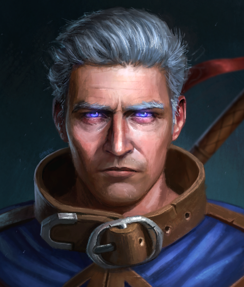 Portrait I did of my fav archmage Khadgar! Fingers crossed we get to see him again at some point dur