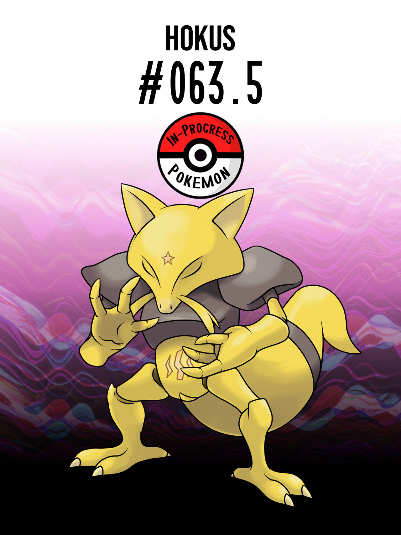 In-Progress Pokemon Evolutions — #063.5 - Abra are solitary